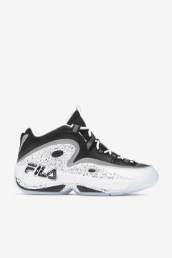 Black / White Men's Fila Grant Hill 3 Sneakers | Fila127XS
