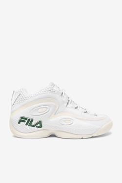 White Women's Fila Grant Hill 3 Woven Sneakers | Fila569PK